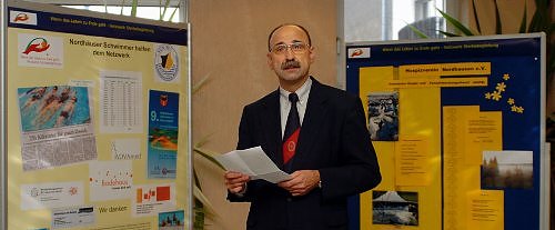 Prof. Klein bei der Er&ouml;ffnung (Foto: Wiethoff)