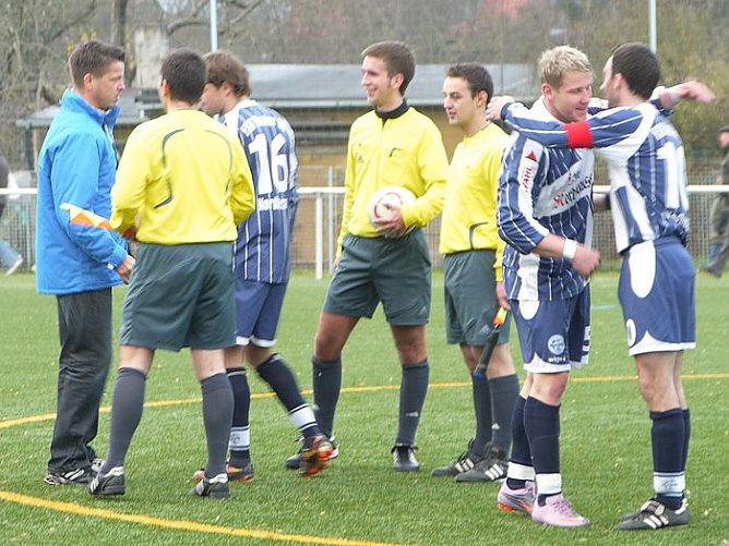 Das erste Pflichtspiel (Foto: nnz)