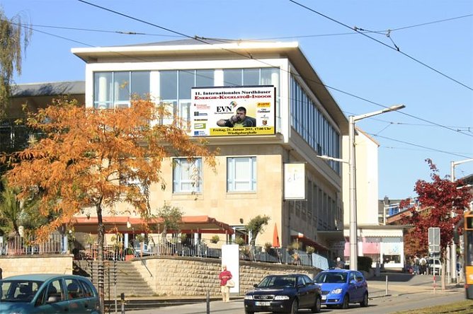 Werben mit LED-Wand (Foto: privat)