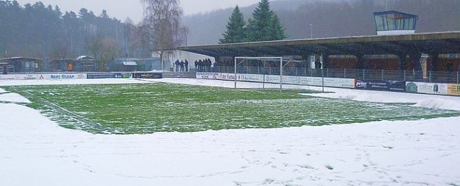 Unentschieden im Schnee (Foto: privat) Unentschieden im Schnee (Foto: privat)