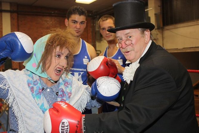 Schaukampf am Samstag (Foto: P. Grabe)