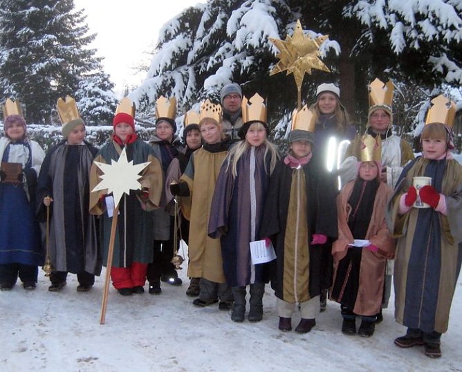 Sternsinger sind unterwegs (Foto: privat)