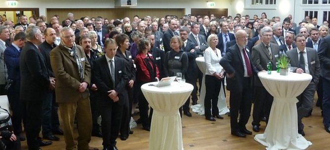 Neujahrsempfang im Audimax (Foto: nnz)