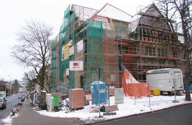 Aufgepeppter Altbau (Foto: psv)