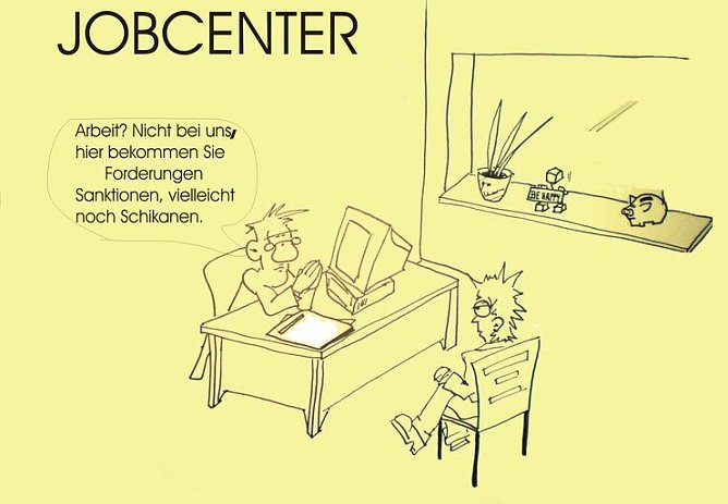 Karikatur (Foto: H. Buntfu&szlig;)