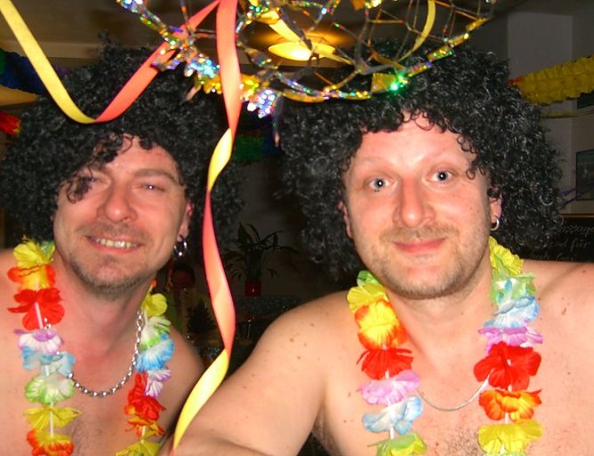 N&auml;rrische Sauna (Foto: Badehaus)