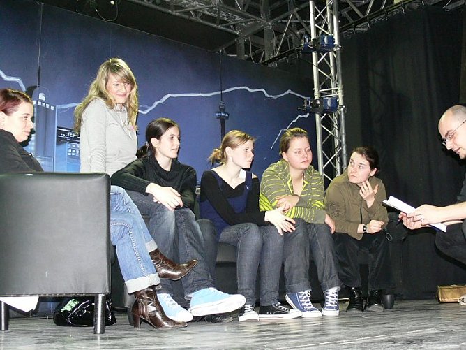 Letzte Vorbereitungen (Foto: Theater)