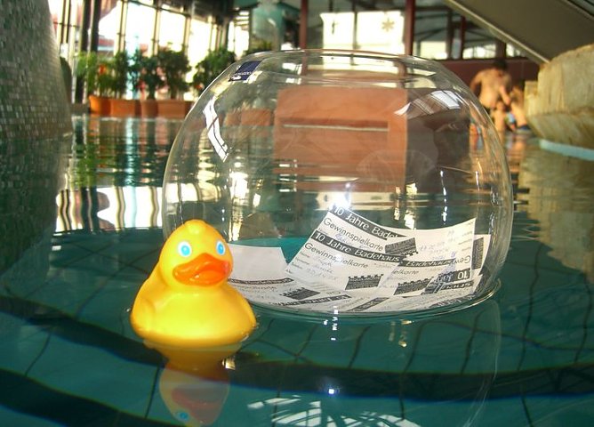 Flimmern auf dem Wasser (Foto: Sandra Nikoleizig)