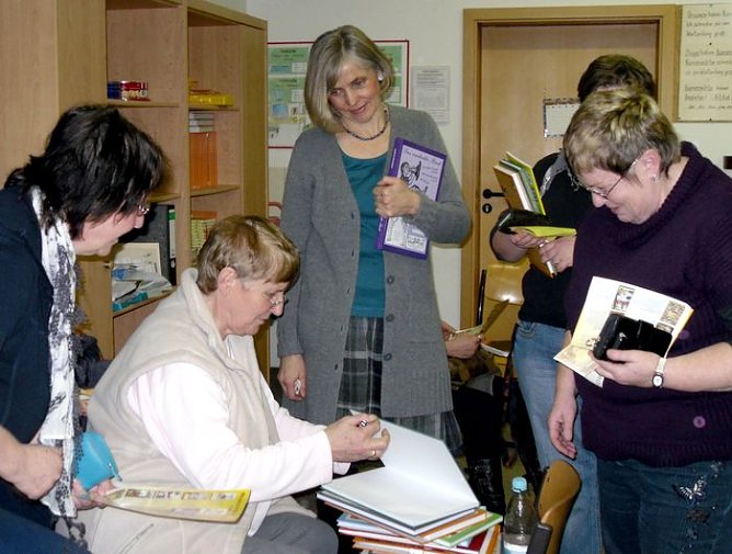 Buchlesung (Foto: J. Piper)