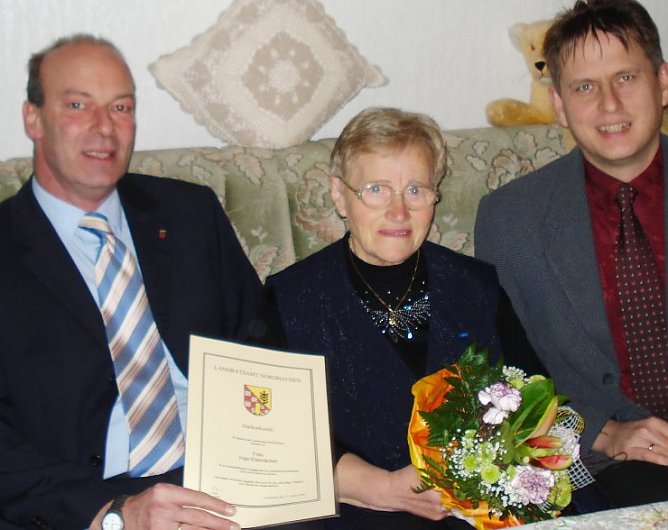 Gratulation (Foto: SVE)