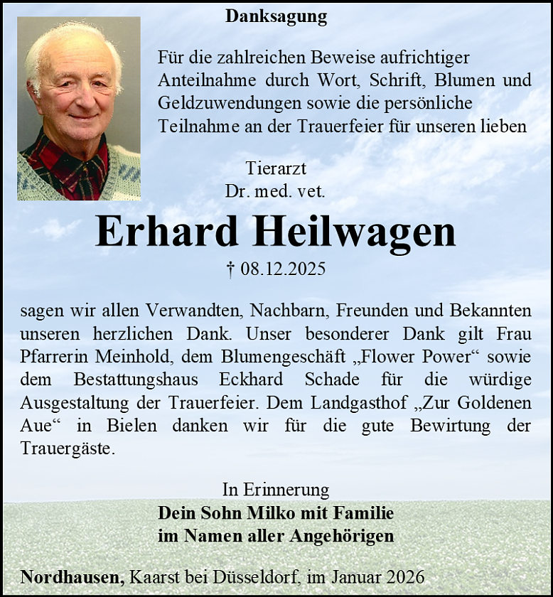 Danksagung (Foto: Schade)