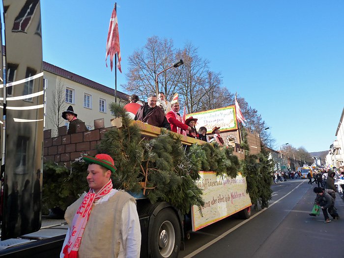 Rosenmontagsumzug Sondershausen