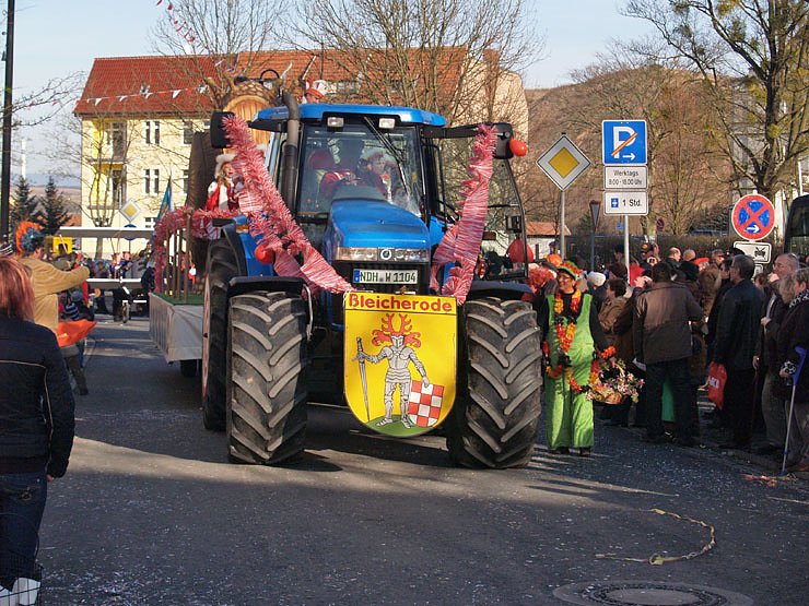 Stra&szlig;enkarneval in Bleicherode