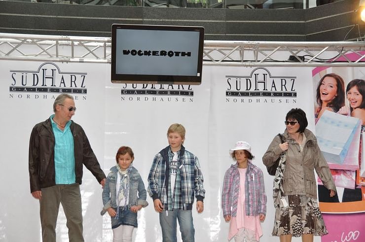 Modenschau in der S&uuml;dharzgalerie