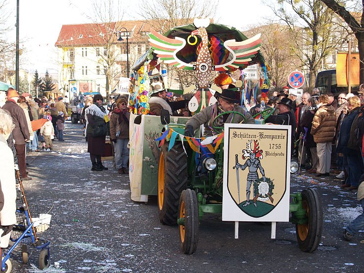 Stra&szlig;enkarneval in Bleicherode