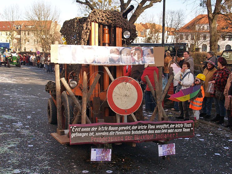 Stra&szlig;enkarneval in Bleicherode