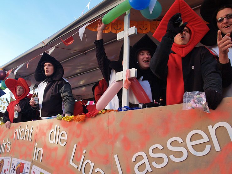 Stra&szlig;enkarneval in Bleicherode