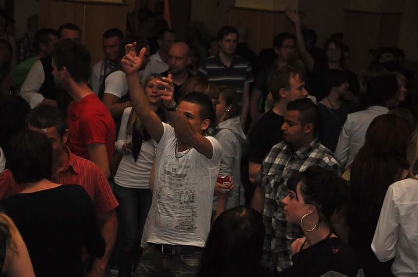 Disco mit DJ S&ouml;ren im Klubhaus