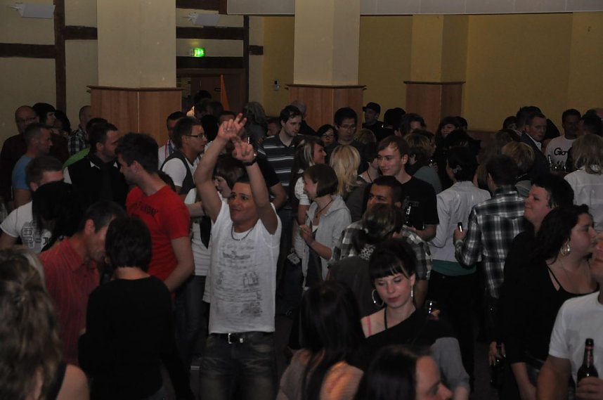 Disco mit DJ S&ouml;ren im Klubhaus