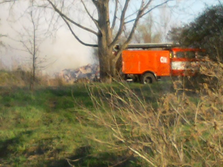 Fr&uuml;hes Osterfeuer