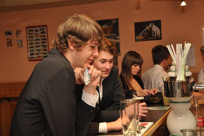 Sch&uuml;lerball im Klubhaus