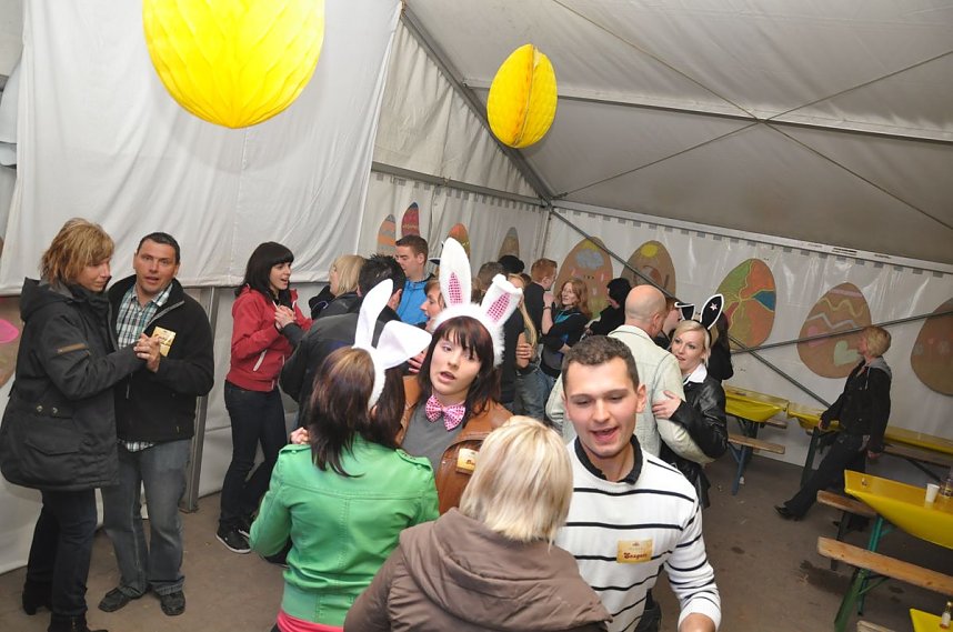 Eierparty in Wollersleben