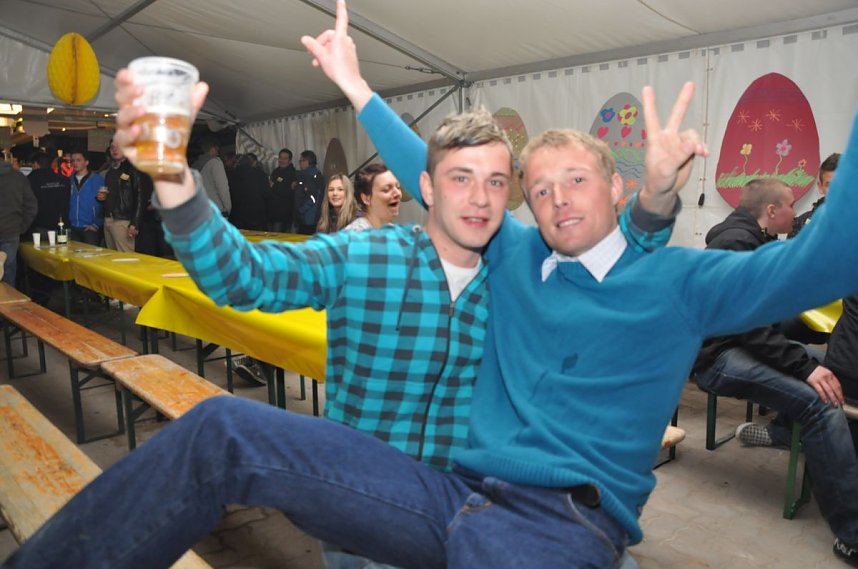 Eierparty in Wollersleben