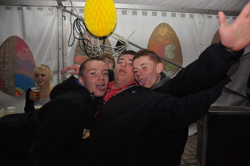 Eierparty in Wollersleben