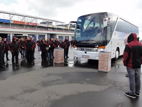 Auf dem N&uuml;rburgring dabei