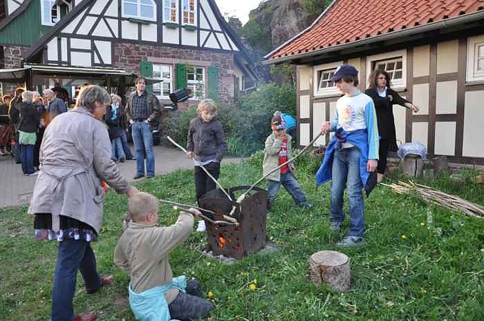 Walpurgis auf der Burg Hohnstein