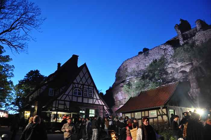 Walpurgis auf der Burg Hohnstein