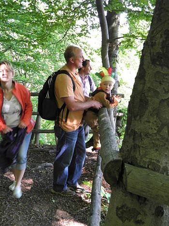 Wanderung in Familie