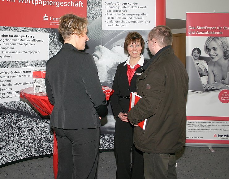 Beraten und informiert: KSK-Wertpapiermesse