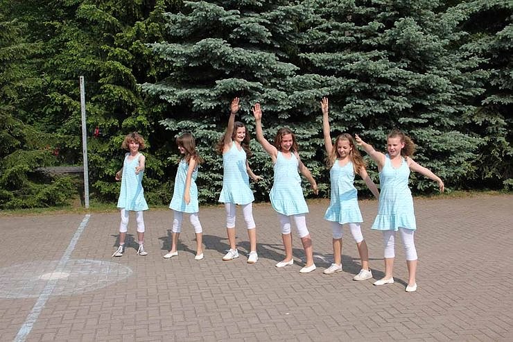 Buntes Treiben bei den Falken