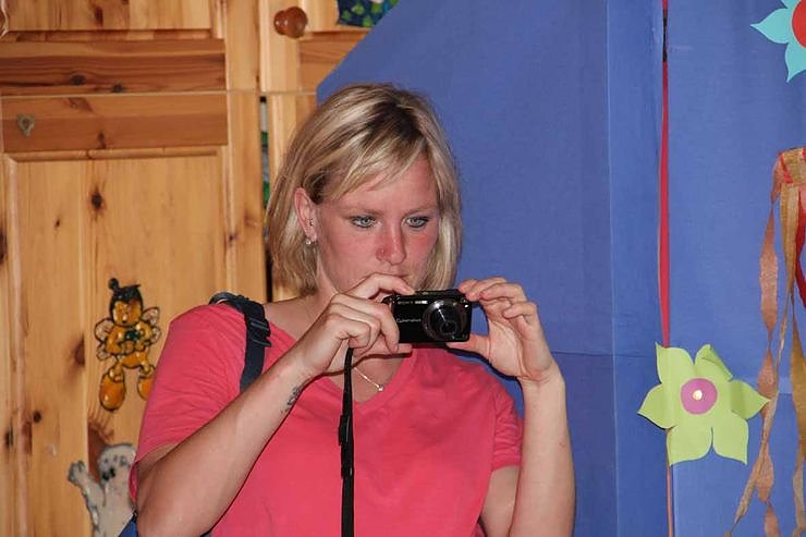 Buntes Treiben bei den Falken