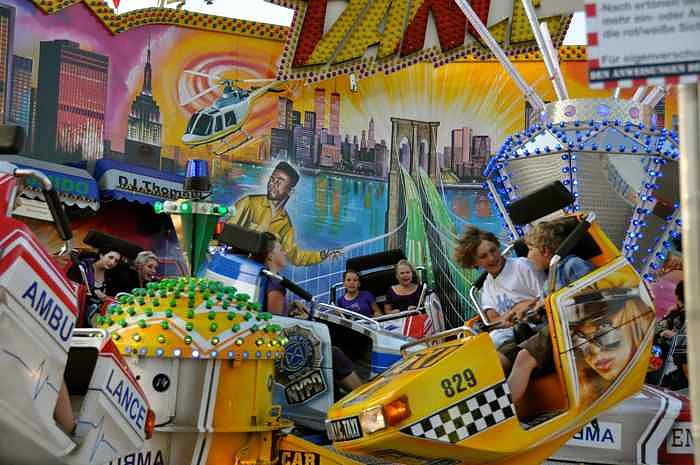 Frauen-Nacht auf den Jahrmarkt