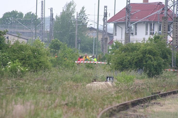 &Uuml;bung am Bahnhof