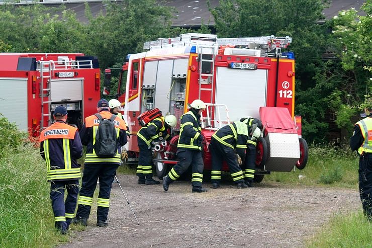 &Uuml;bung am Bahnhof