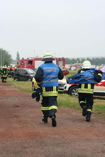 &Uuml;bung am Bahnhof