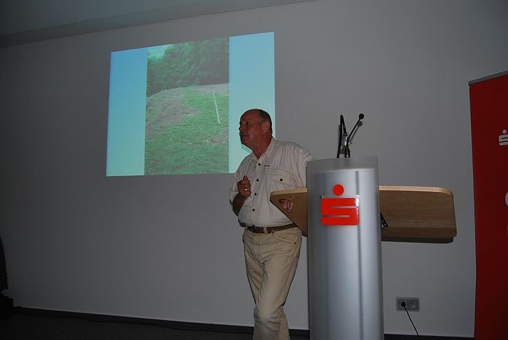 Vortrag &uuml;ber Grabungen