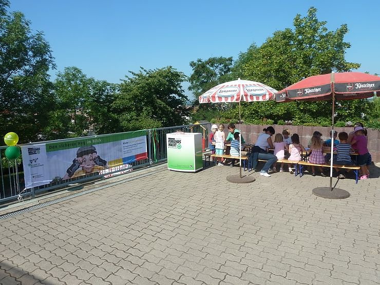 Fr&uuml;h &uuml;bt sich - auch in Verkehrserziehung