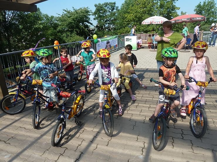 Fr&uuml;h &uuml;bt sich - auch in Verkehrserziehung