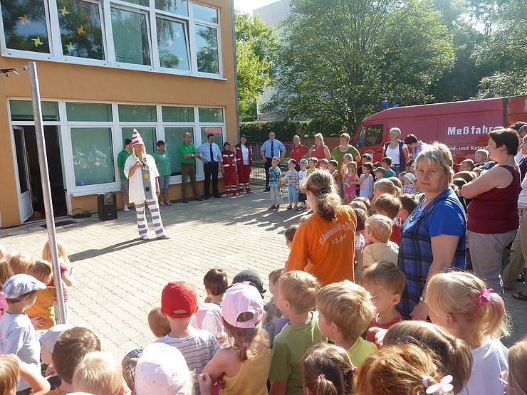 Fr&uuml;h &uuml;bt sich - auch in Verkehrserziehung