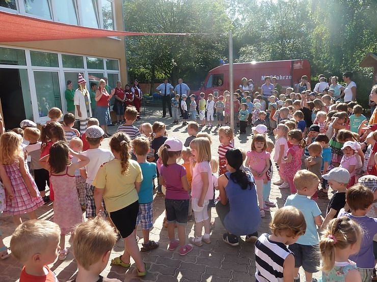 Fr&uuml;h &uuml;bt sich - auch in Verkehrserziehung