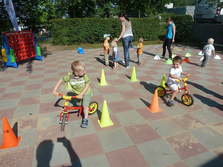 Fr&uuml;h &uuml;bt sich - auch in Verkehrserziehung