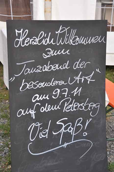 Tanzabend auf den Berg