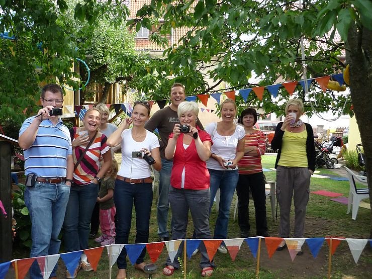 Sommerfest im Garten