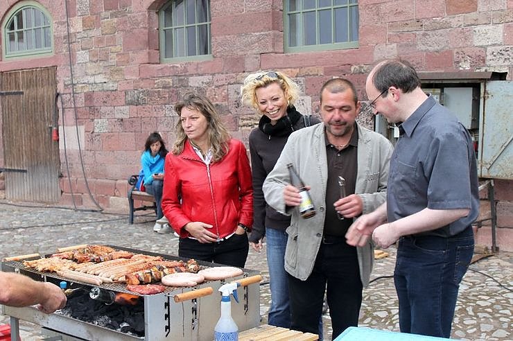 Grillen in Heringen