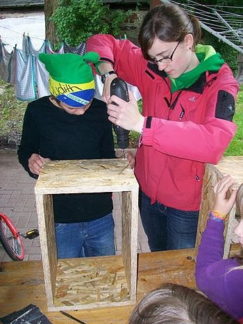 Flei&szlig;ige Handwerker