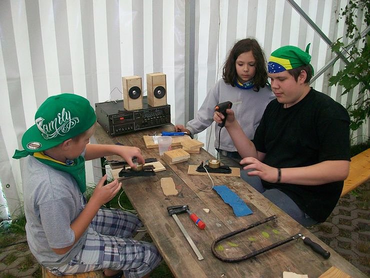 Flei&szlig;ige Handwerker